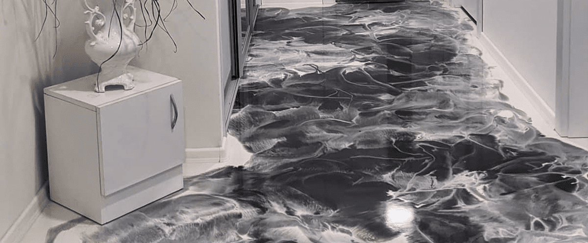 Mixing the Metallic Epoxy